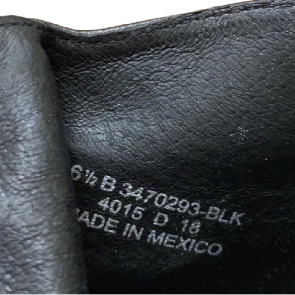 Frye Nora Ankle Boots Black Multi Metallic Silver Size 6.5 NWOB - Picture 12 of 16